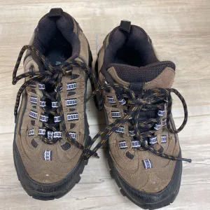 K Way Hiking Shoes White Mountain Kids Hiking Shoes: Brown-children-1