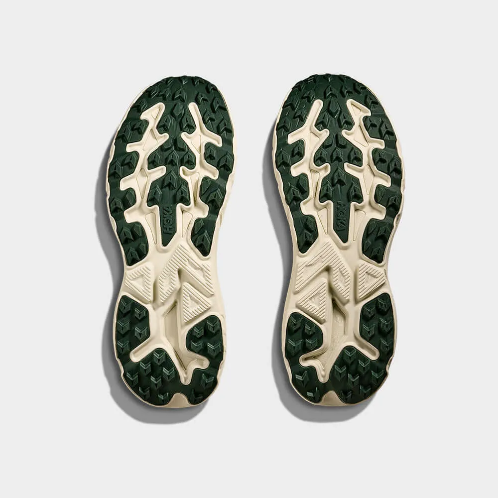 Hoka Mens Challenger 8 Trail Running Shoes Grey 2e Trail Running Shoes