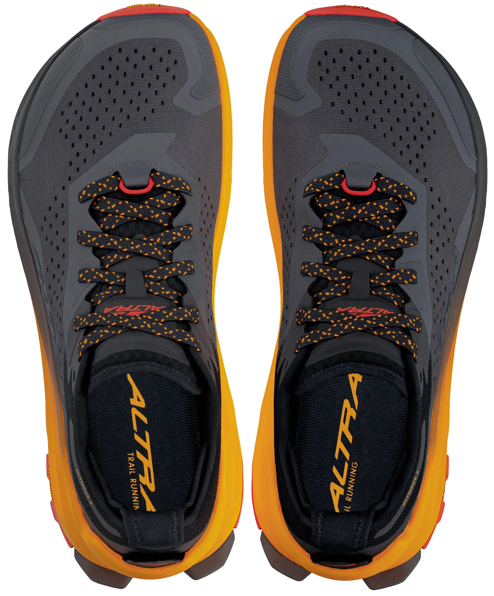 Altra Olympus 6 Mens Trail Running Shoes - Black Best Breathable Trail Running Shoes