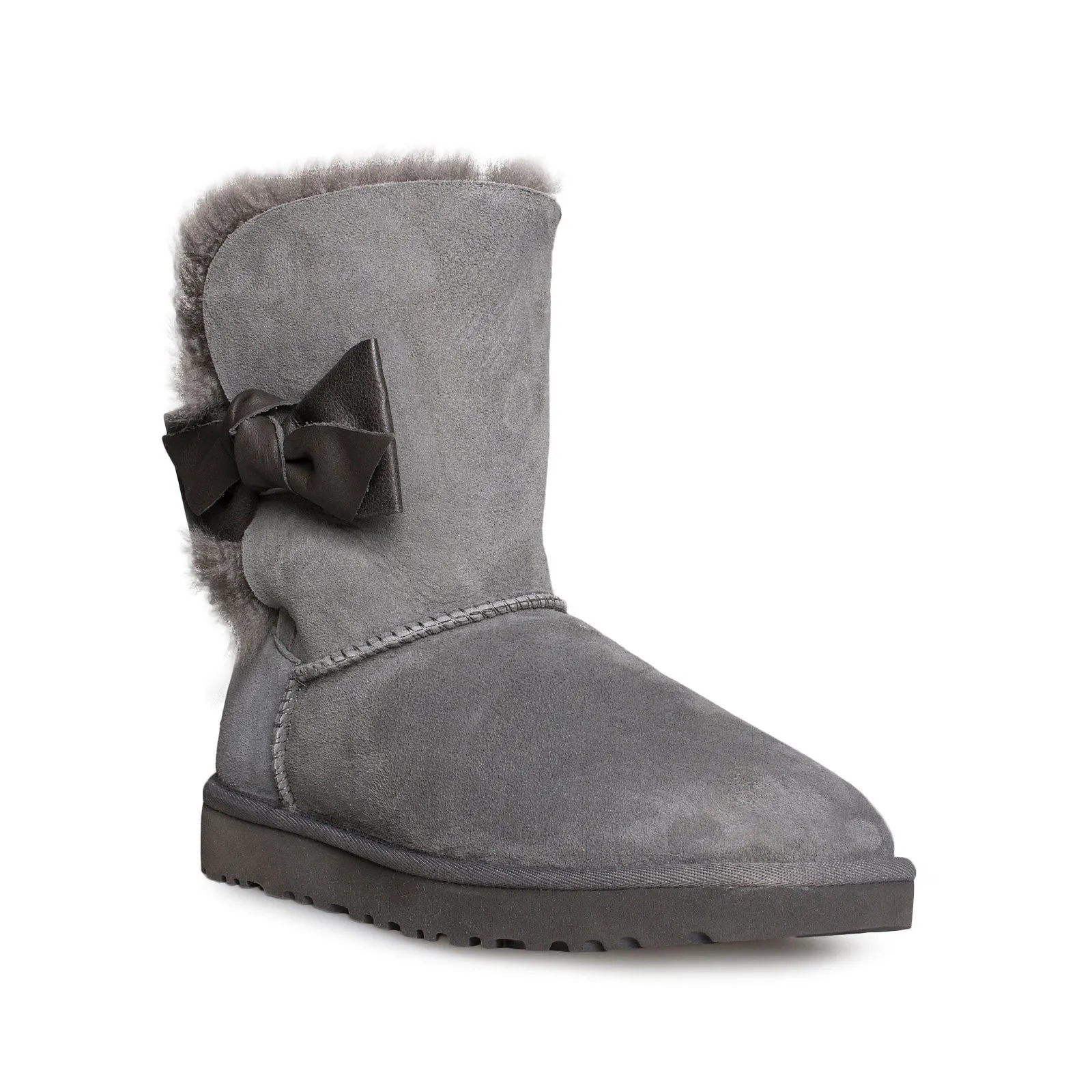 Rainbow Platform Boots UGG Daelynn Grey Boots - Women's