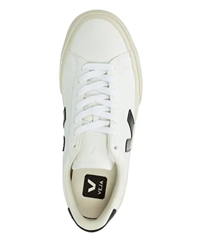 A'ja Wilson Sneakers Veja Campo Leather Women Sneakers Shoes | White/Black