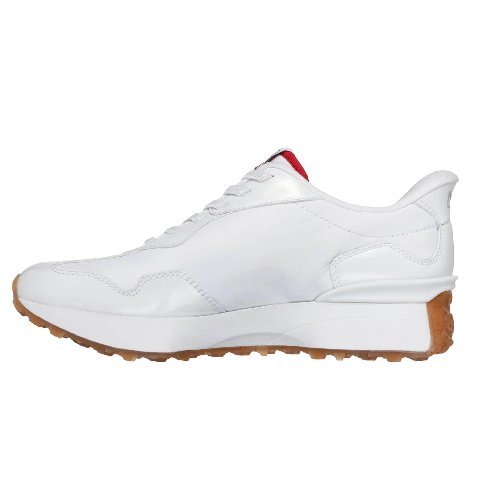 Skechers Women's 177748 Mark Nason Slip-ins Neo Jogger Vexx Doodle White Red Casual Shoes Casual Shoes Waterproof