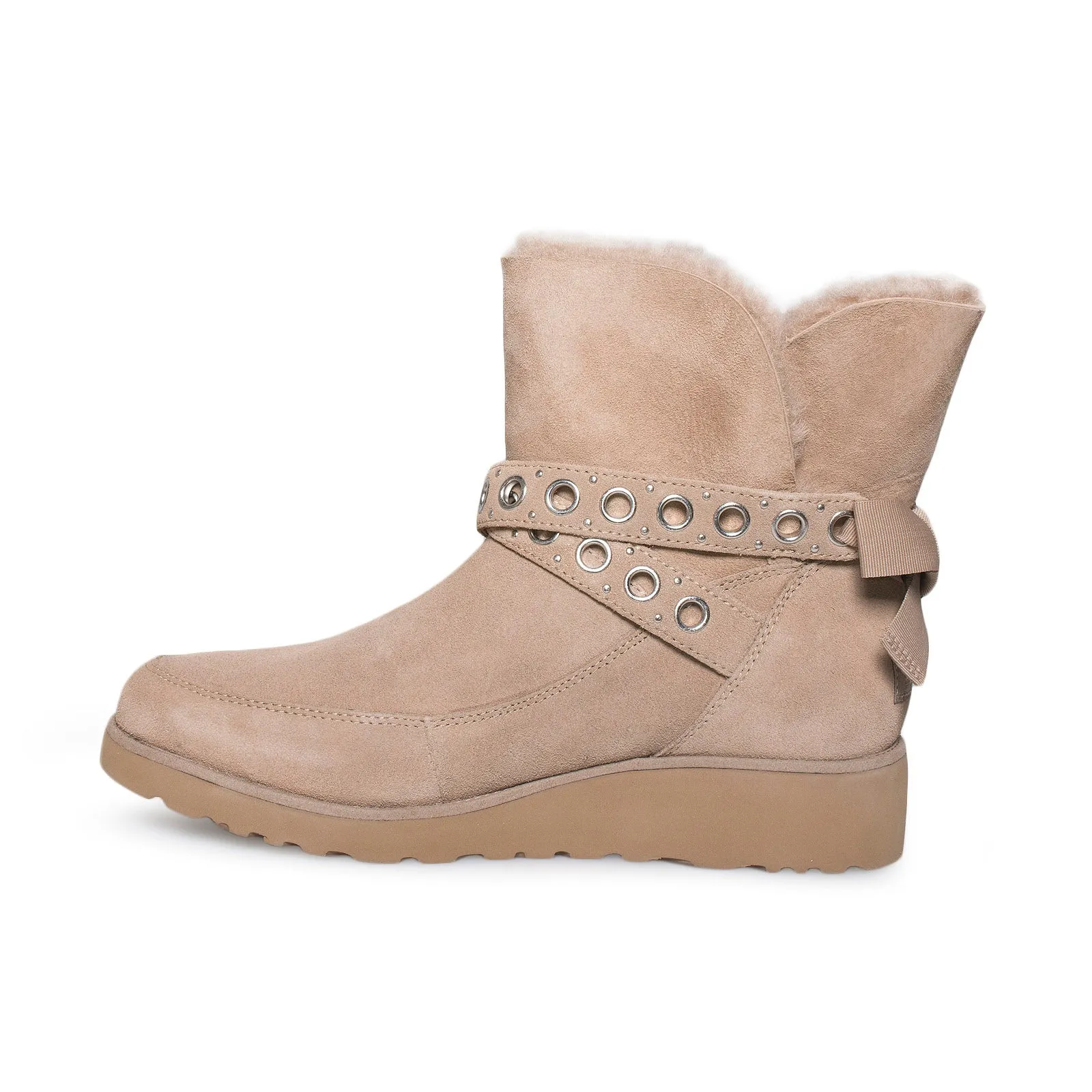 UGG Alisia Fawn Boots Studded Cowboy Boots