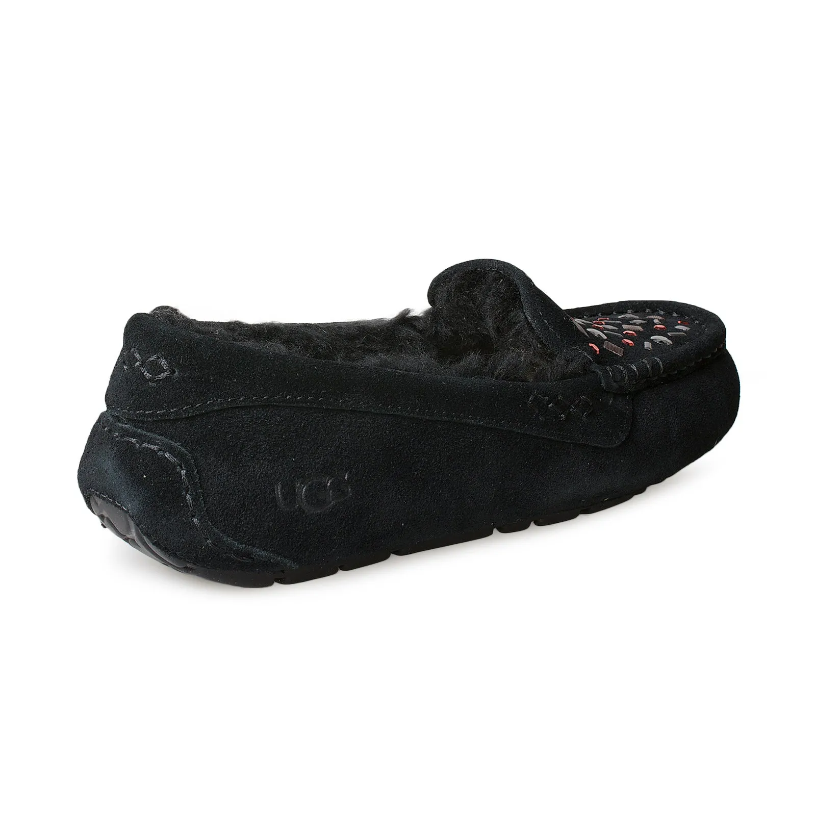 Trooper Slippers UGG Ansley Stud II Black Slippers - Women's
