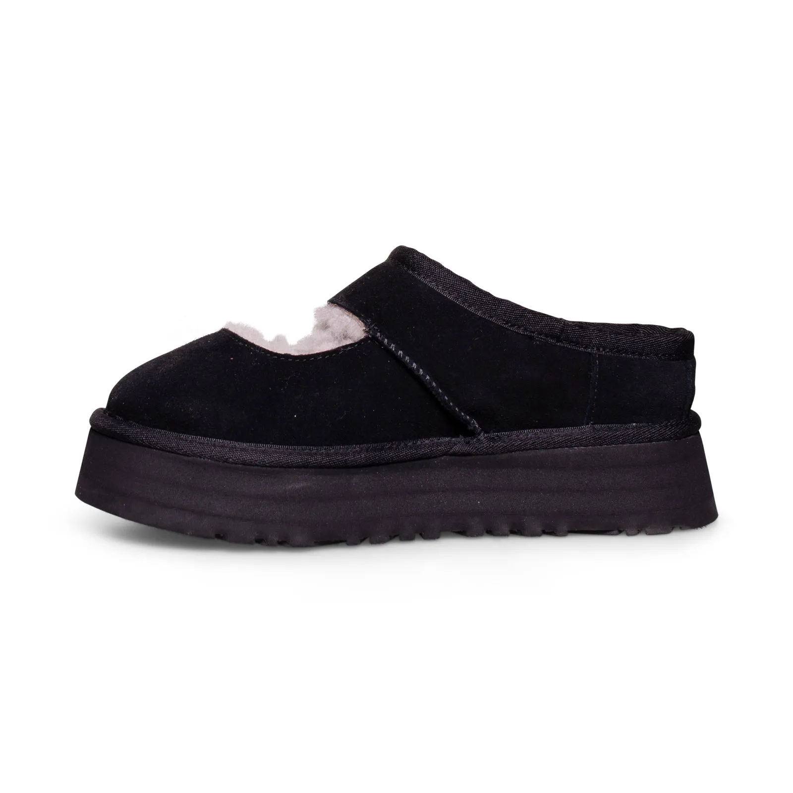 Moose Slippers UGG Bea Mary Jane Black Shoes - Women's