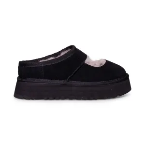 Jack Skeleton Slippers UGG Bea Mary Jane Black Shoes - Women's