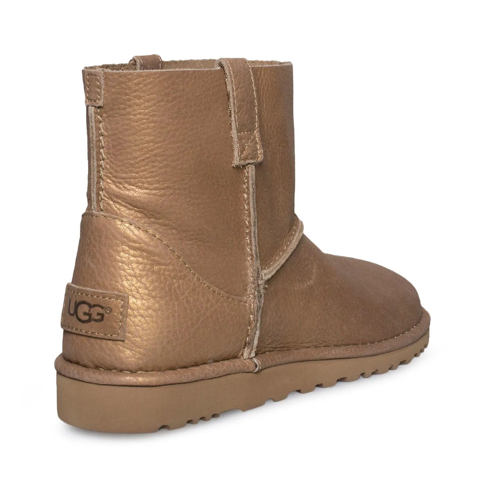 UGG Classic Unlined Mini Gold Boots - Women's Dog Rain Boots