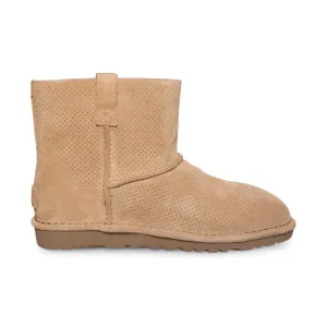 Keen Steel Cap Boots UGG CLASSIC Unlined Mini Perf Tawny Boots