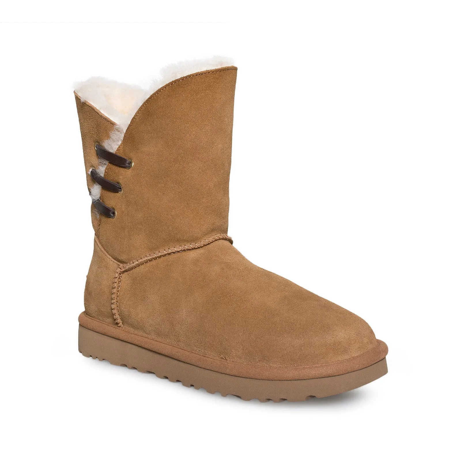 Rounded Toe Boots UGG Constantine Chestnut Boots