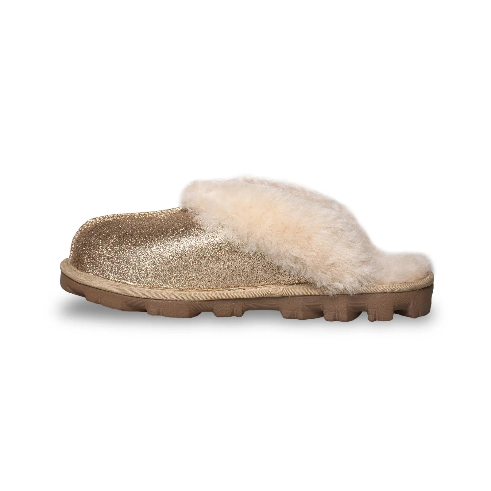 Purse Slippers UGG Coquette UGG Sparkle Gold Slippers - Women's