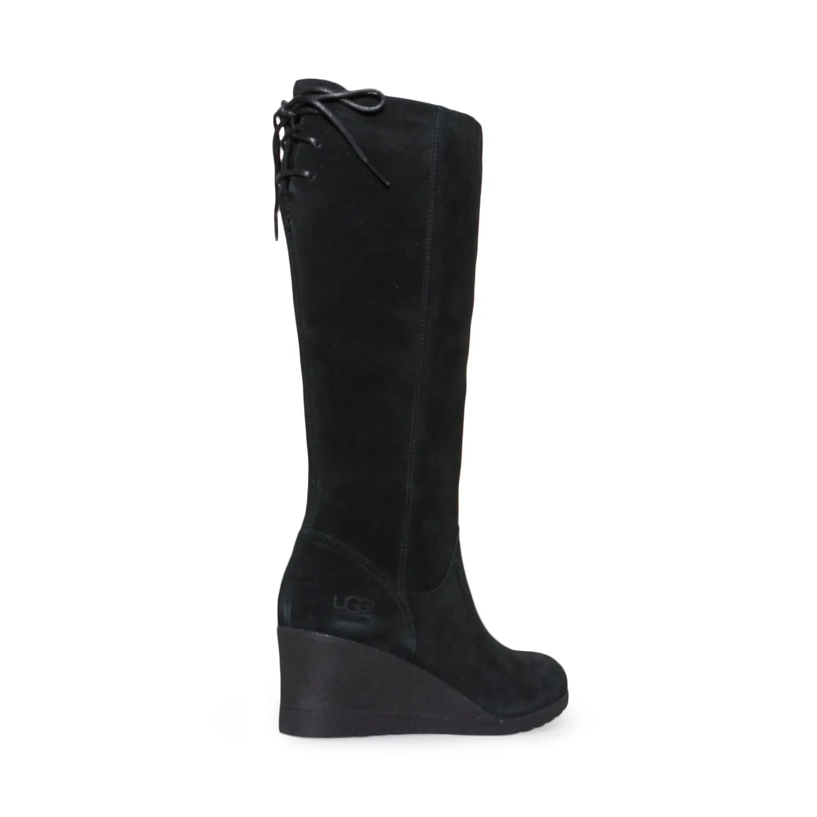Buckle And Boots UGG Dawna Black Boots