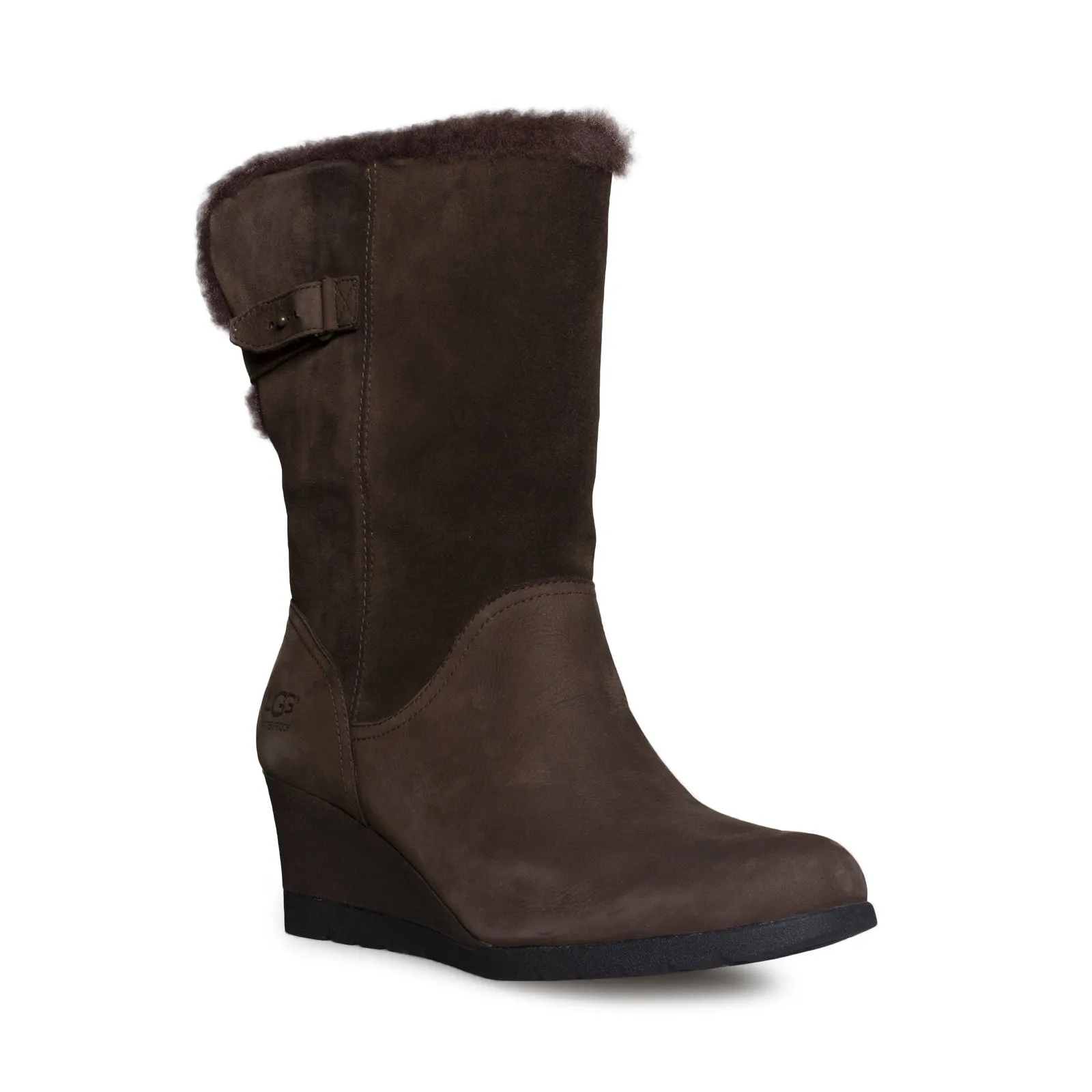 High Leather Boots UGG Edelina Grizzly Boots - Women's