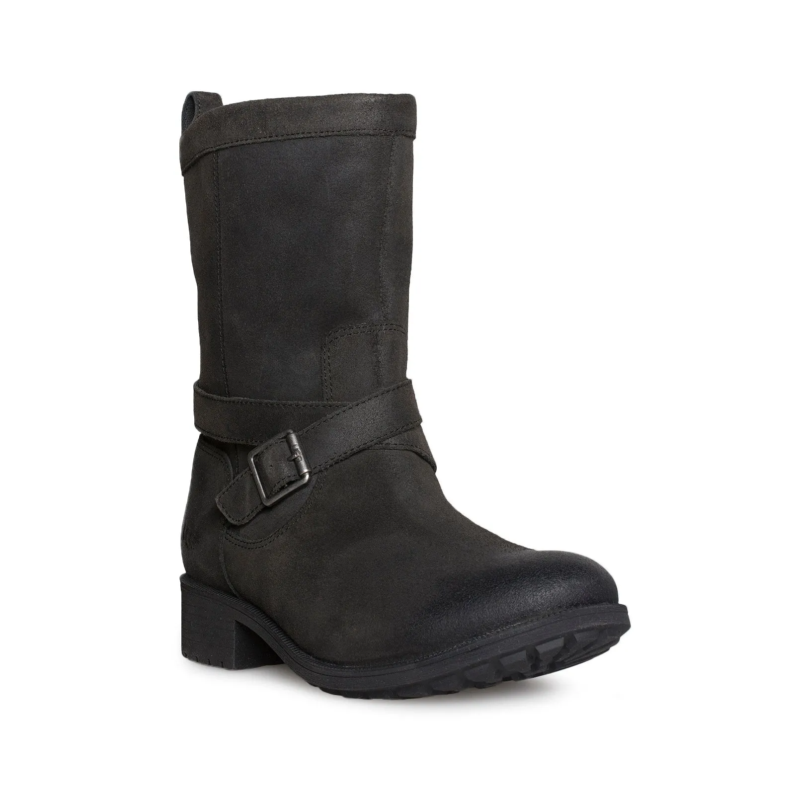 UGG Glendale Black Boots - Women's Rick Owens Bozo Tractor Boots