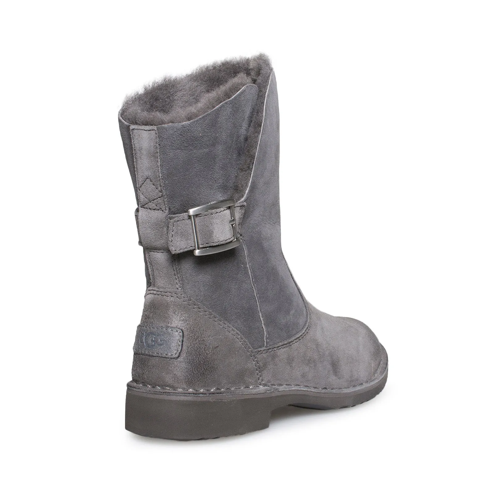 UGG Jannika Charcoal Boots Boa Ski Boots