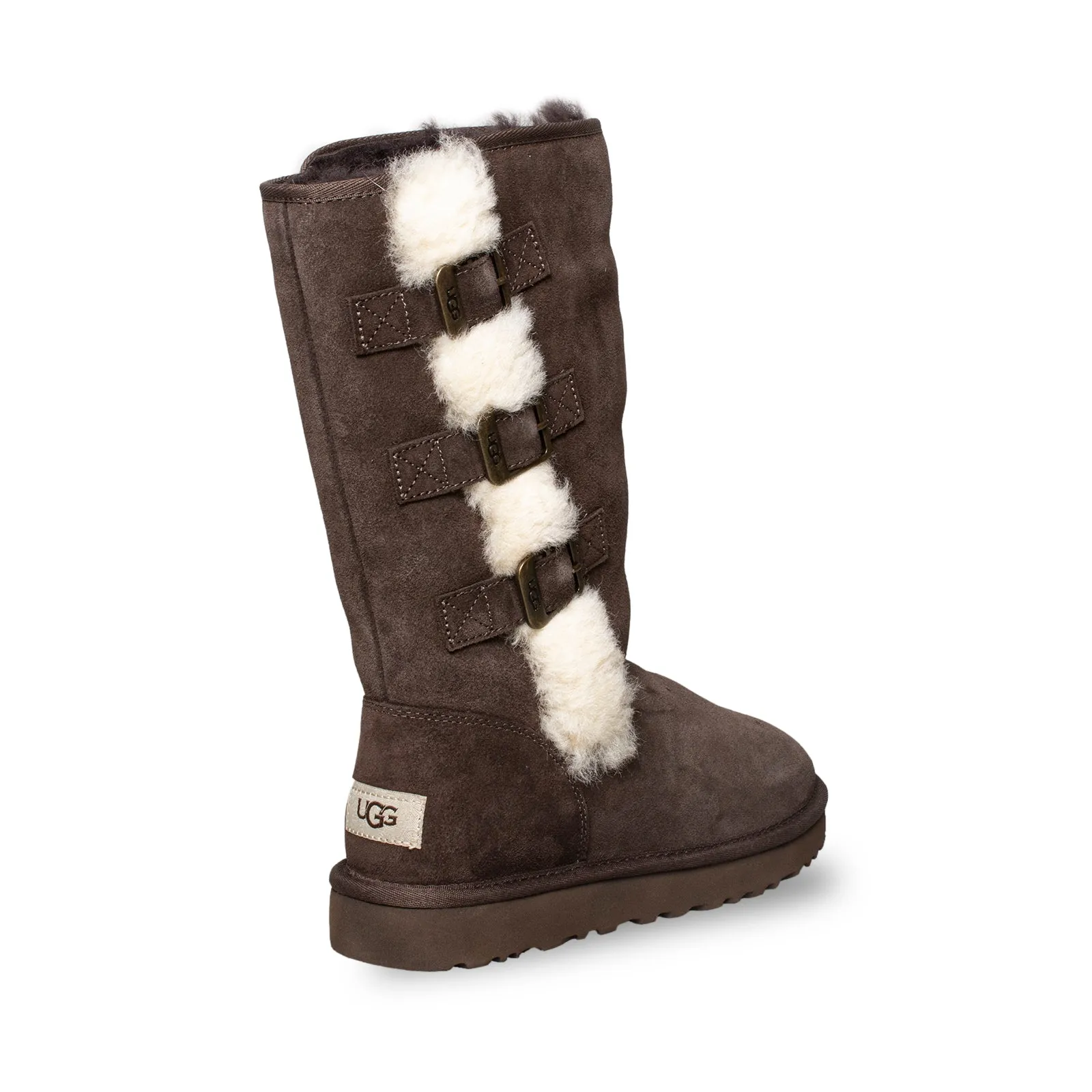 Dress With Military Boots UGG Klea Chocolate Boots - Women's
