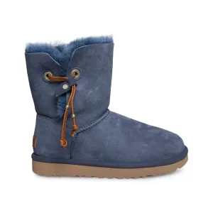UGG Maia Navy Boots - Women's Over The Knee High Boots Wide Calf