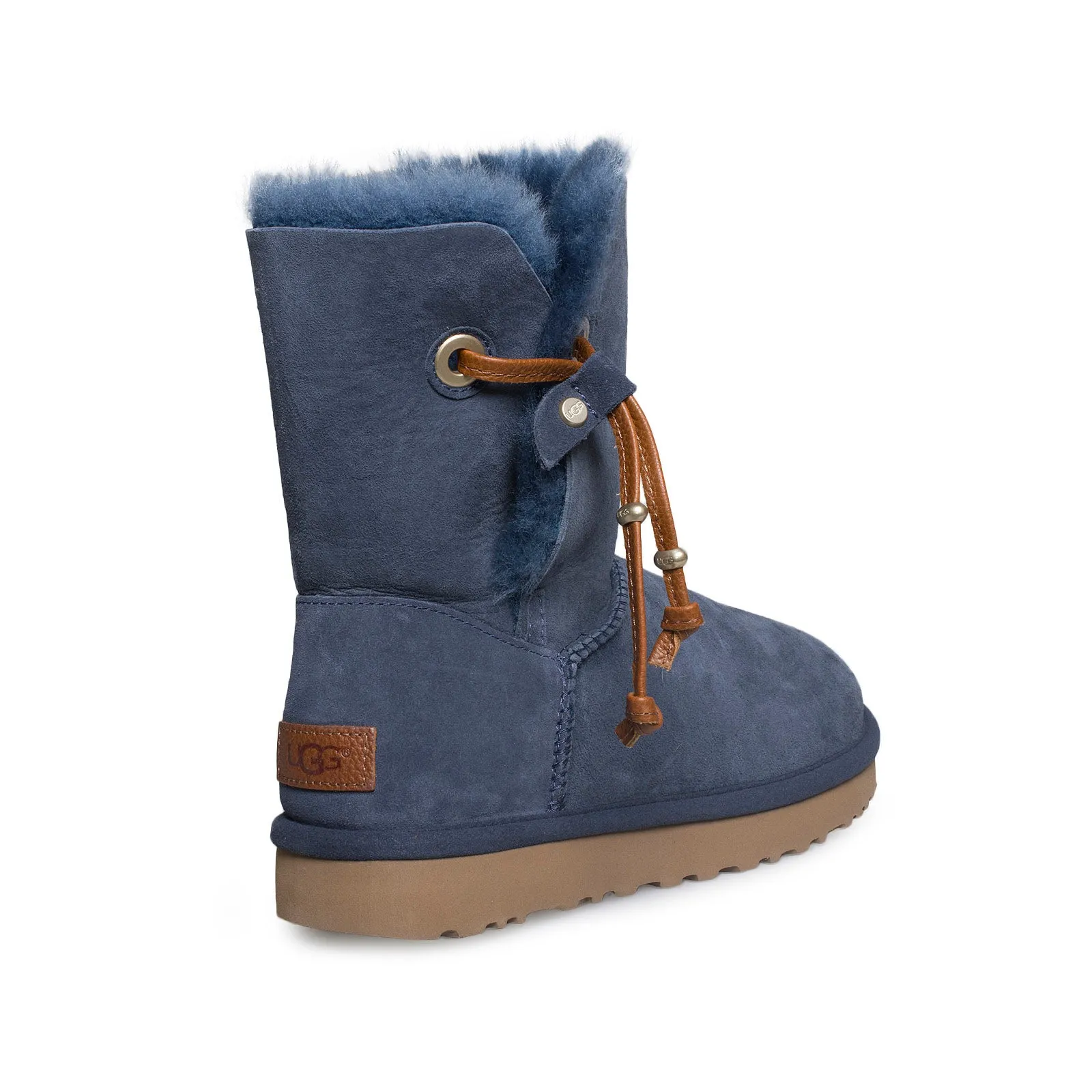 UGG Maia Navy Boots - Women's Tall Boots Equestrian