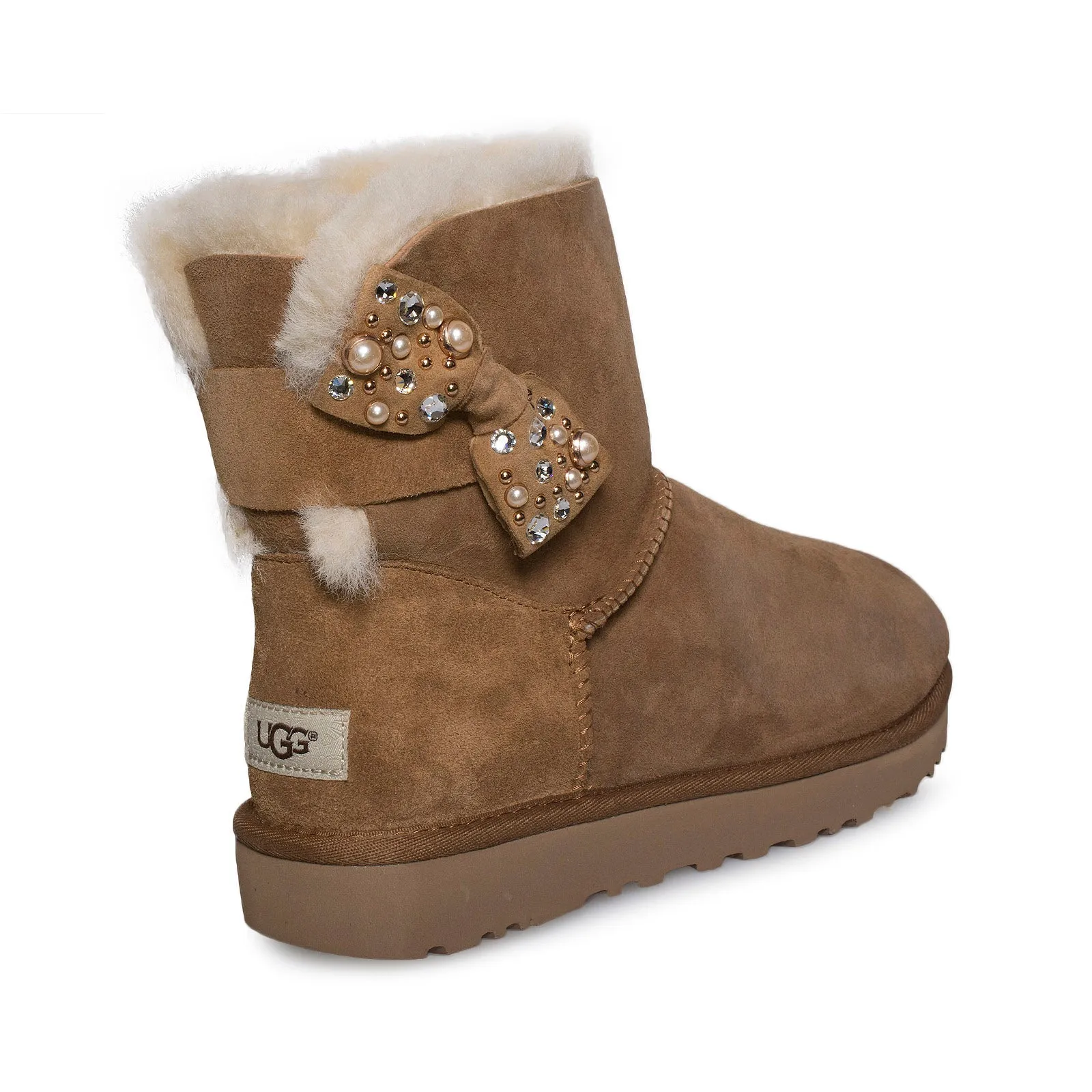 Cowboy Boots For Extra Wide Calves UGG Mini Bailey Bow Brilliant Boots