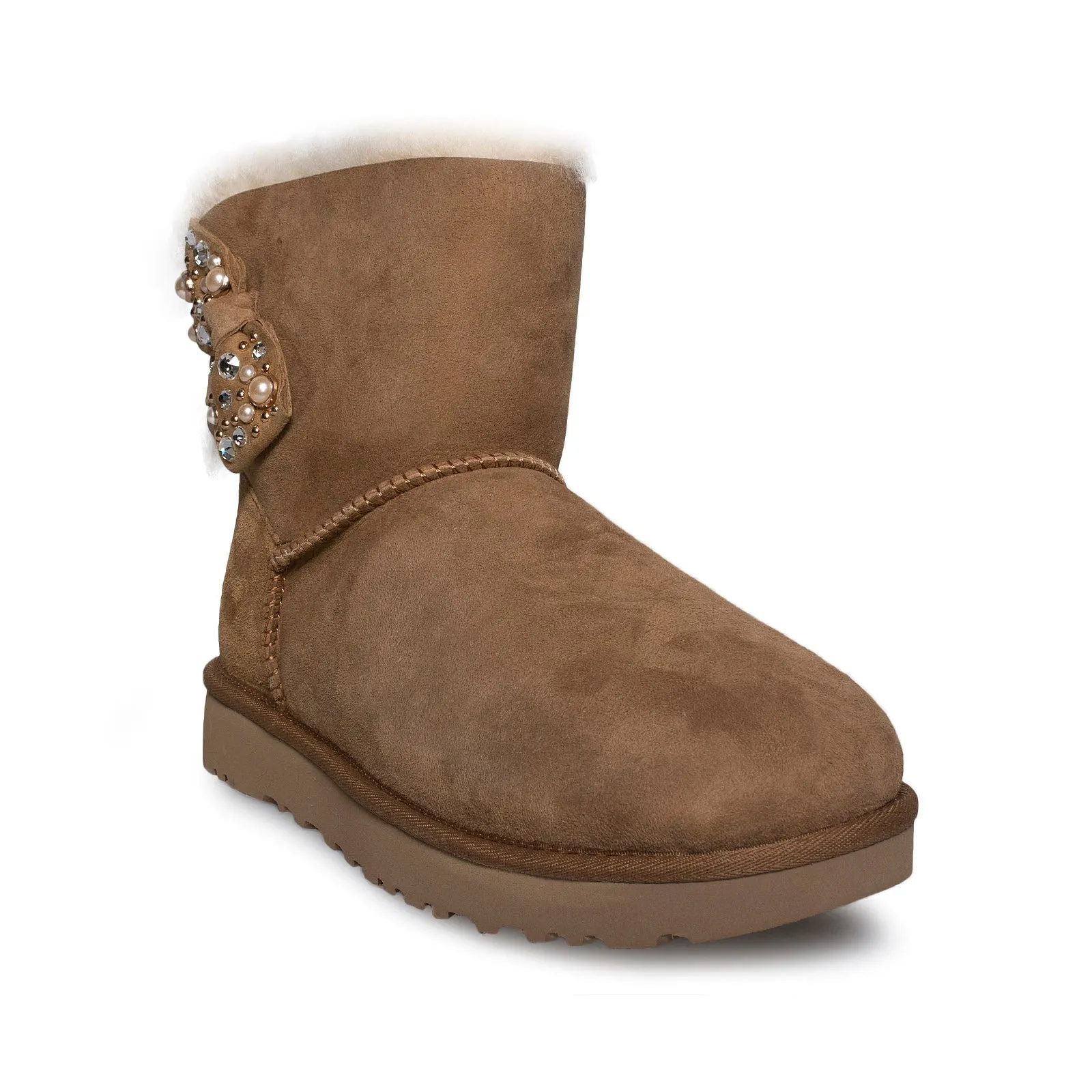 High Heel Boots UGG Mini Bailey Bow Brilliant Boots