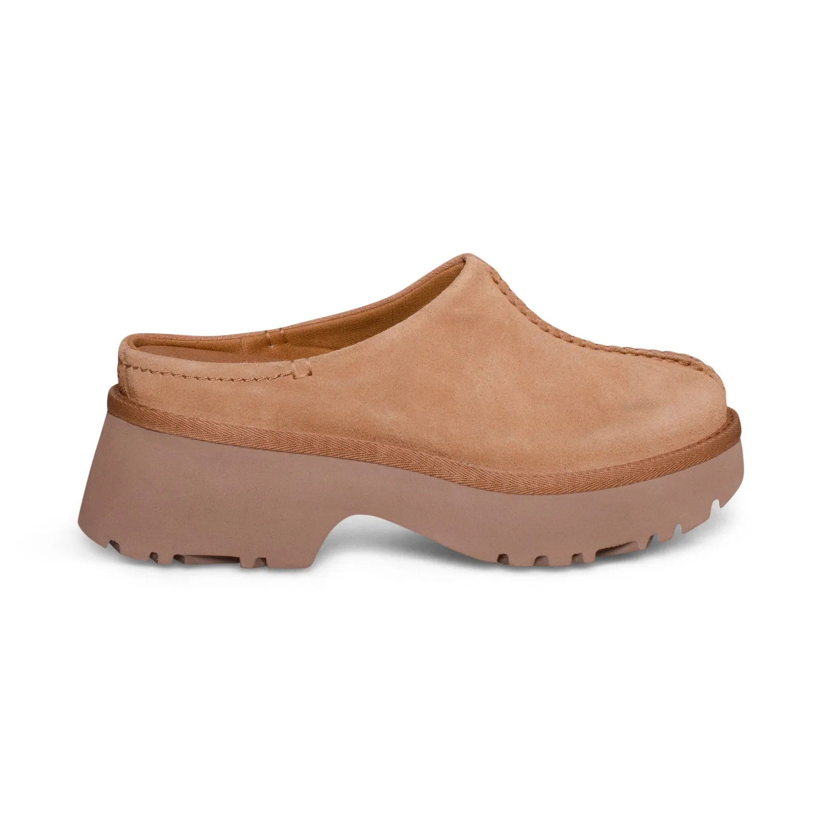 Echeveria Harmsii Ruby Slippers UGG New Heights Clog Chestnut Shoes - Women's