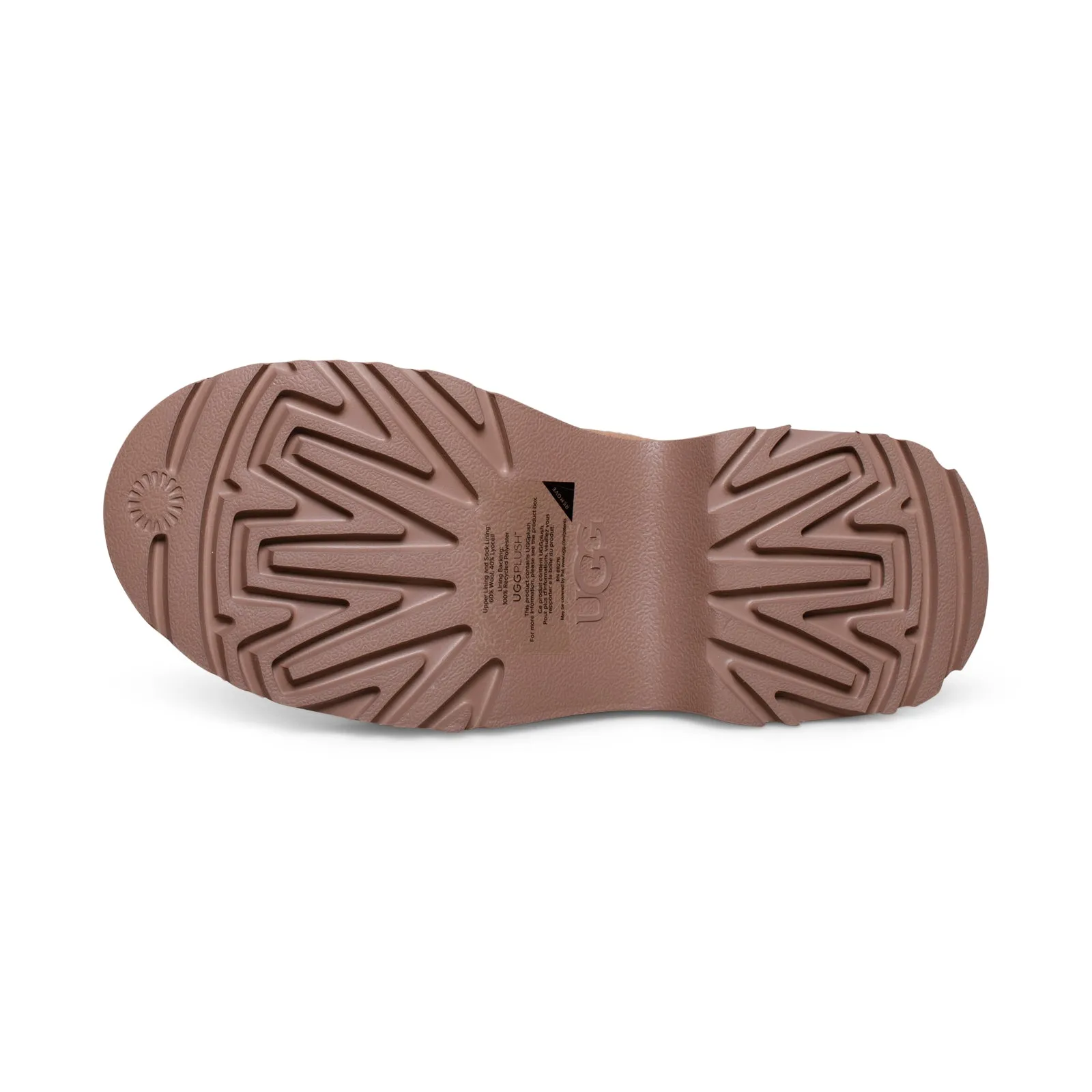 Ugg Slides UGG New Heights Cozy Clog Chestnut Shoes - Women's
