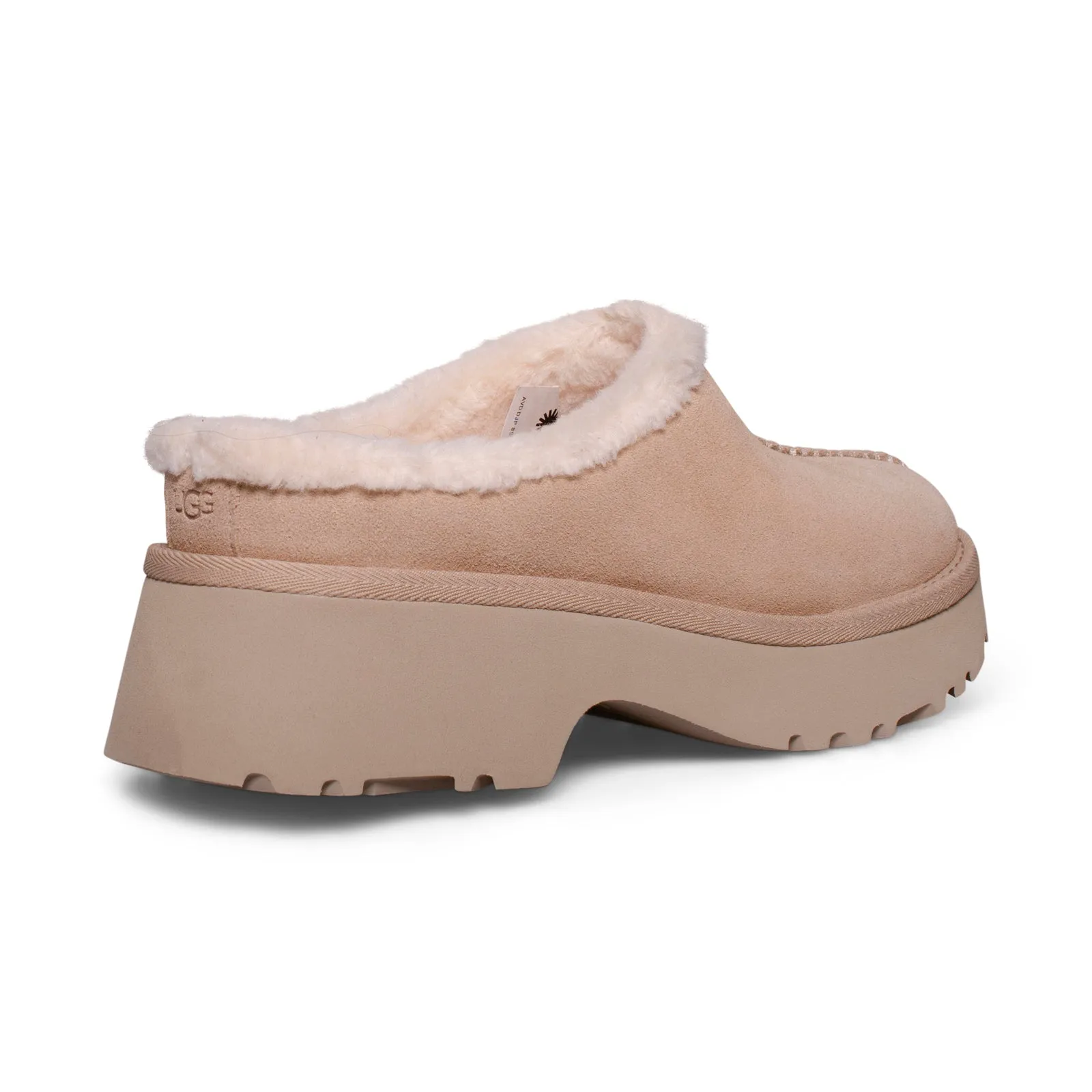 UGG New Heights Cozy Clog Driftwood Shoes - Women's Rite Aid Slippers