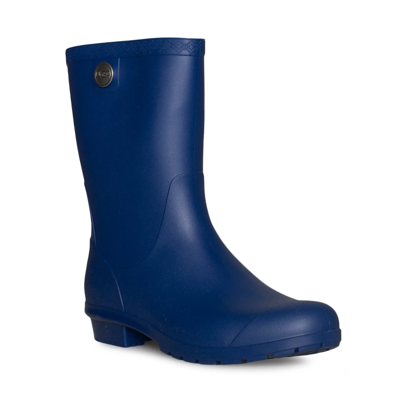 UGG Sienna Matte Blue Jay Rain Boots - Women's Exotic Boots