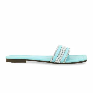 Aqua Green Casual Slipper For Women CL1905 Patricia Green Slippers
