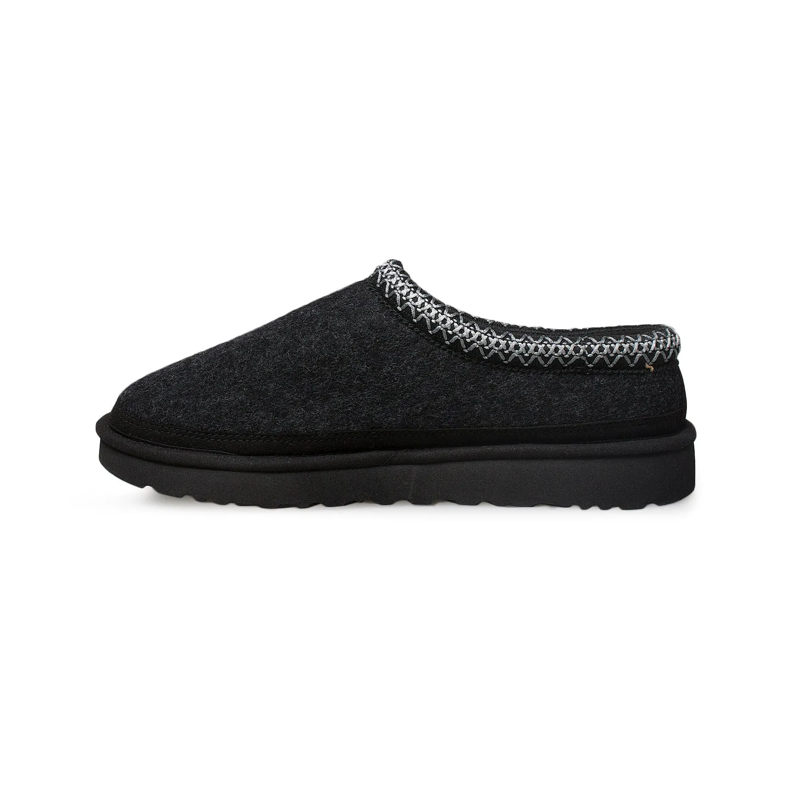 UGG Tasman Wool Black TNL Slippers - Men's Casual Wear Oxford Shoes Outfit