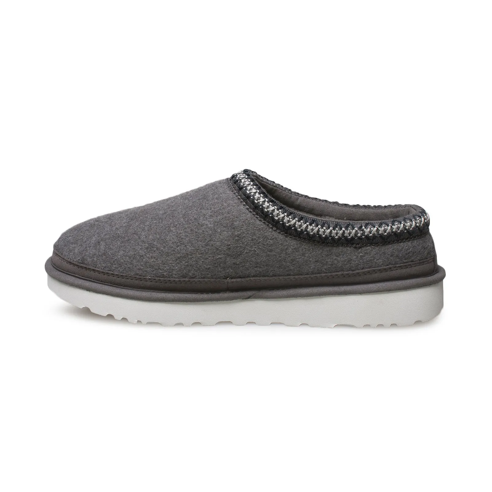 UGG Tasman Wool Grey Slippers - Men's Vans Casual Shoes