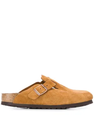 BIRKENSTOCK - Women Boston Soft Footbed Suede Leather Slippers Sandals Overwater Bungalows Jamaica