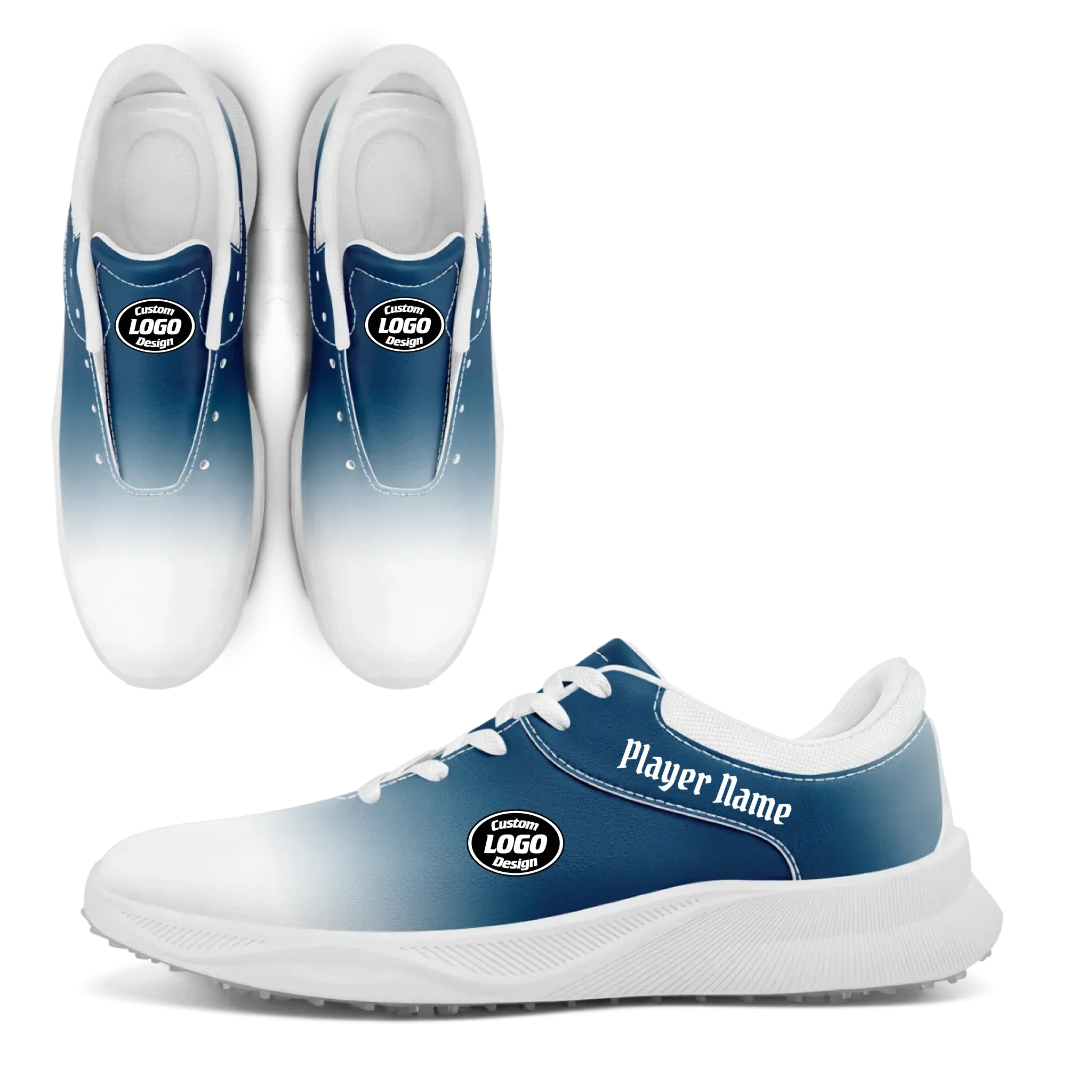 Personalized Golf Club Sneakers, Custom Team Logo Golf Shoes, Lightweight Sports Footwear FN062-25027048-3 Alphacat Nitro Golf