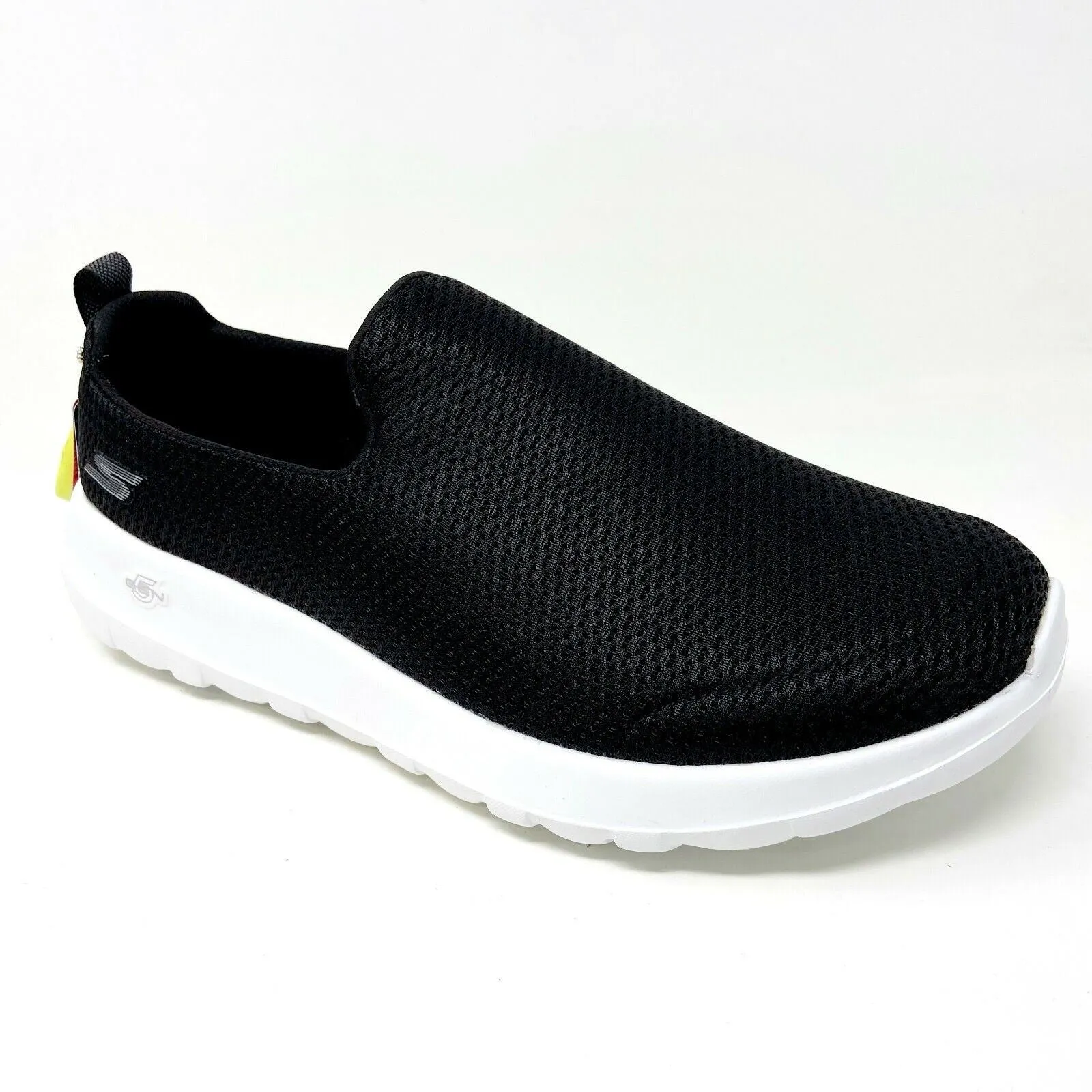 Skechers Go Walk Max Black White Mens Extra Wide Width Casual Shoes Best Business Casual Shoes For Walking