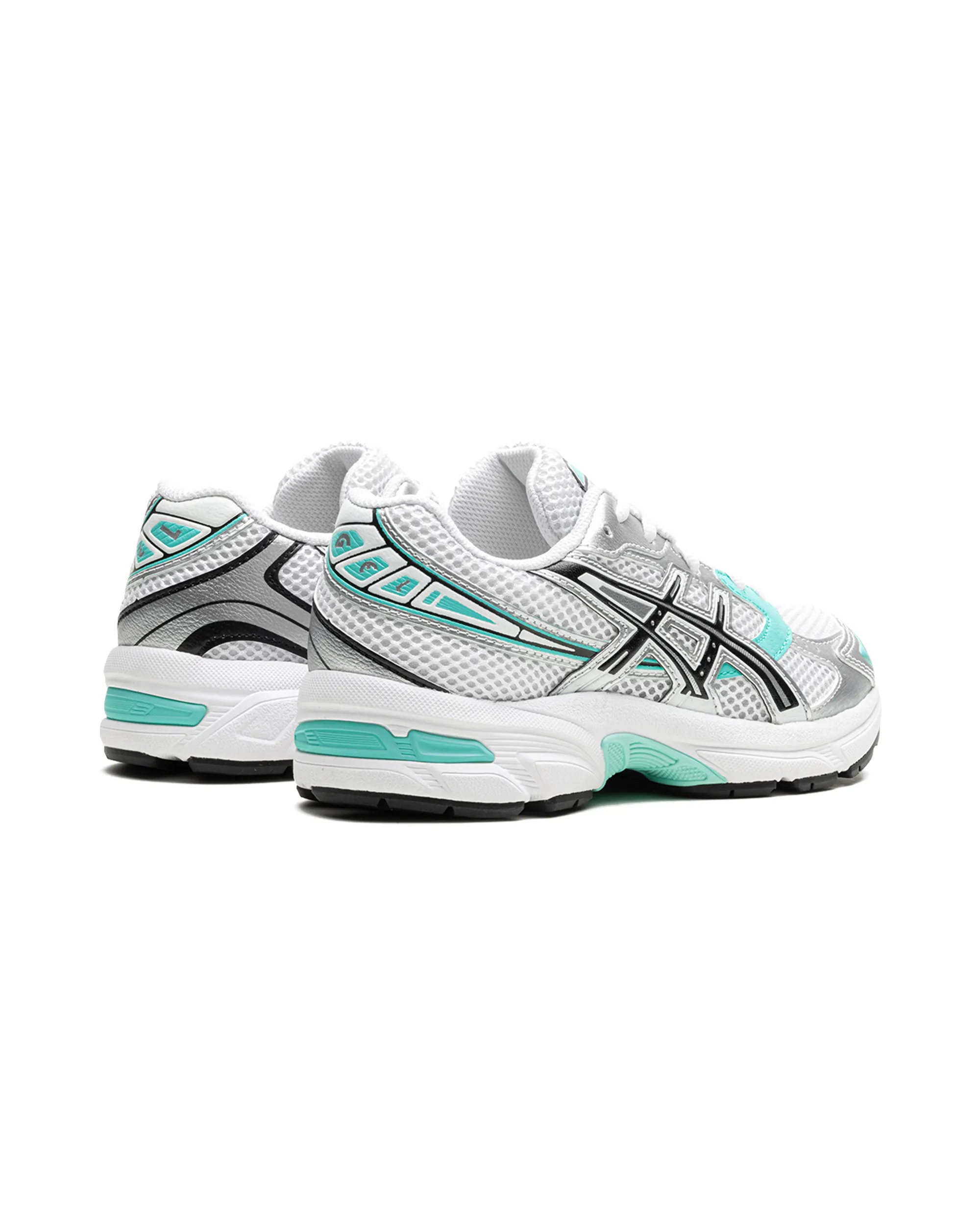 Best Asics Treadmill Running Shoes ASICS Gel-1130 White Aqua (GS)