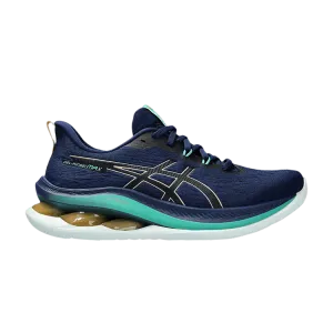 Asics Gel Nimbus 22 Running Shoes ASICS Gel-Kinsei Max Blue Expanse Champagne (Women's)