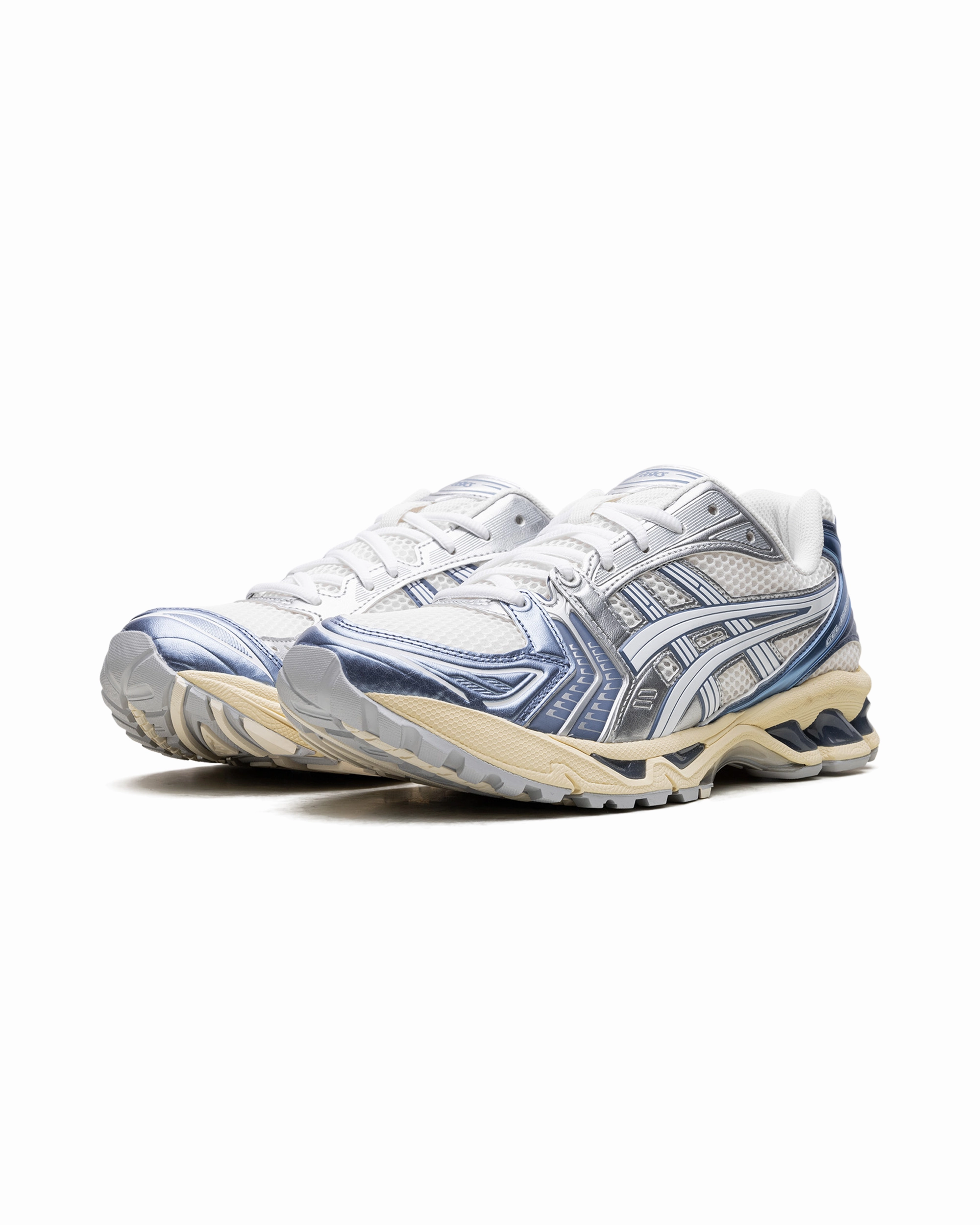 ASICS Gel-Kayano 14 Cream Metallic Blue Asics Shoe Width Chart