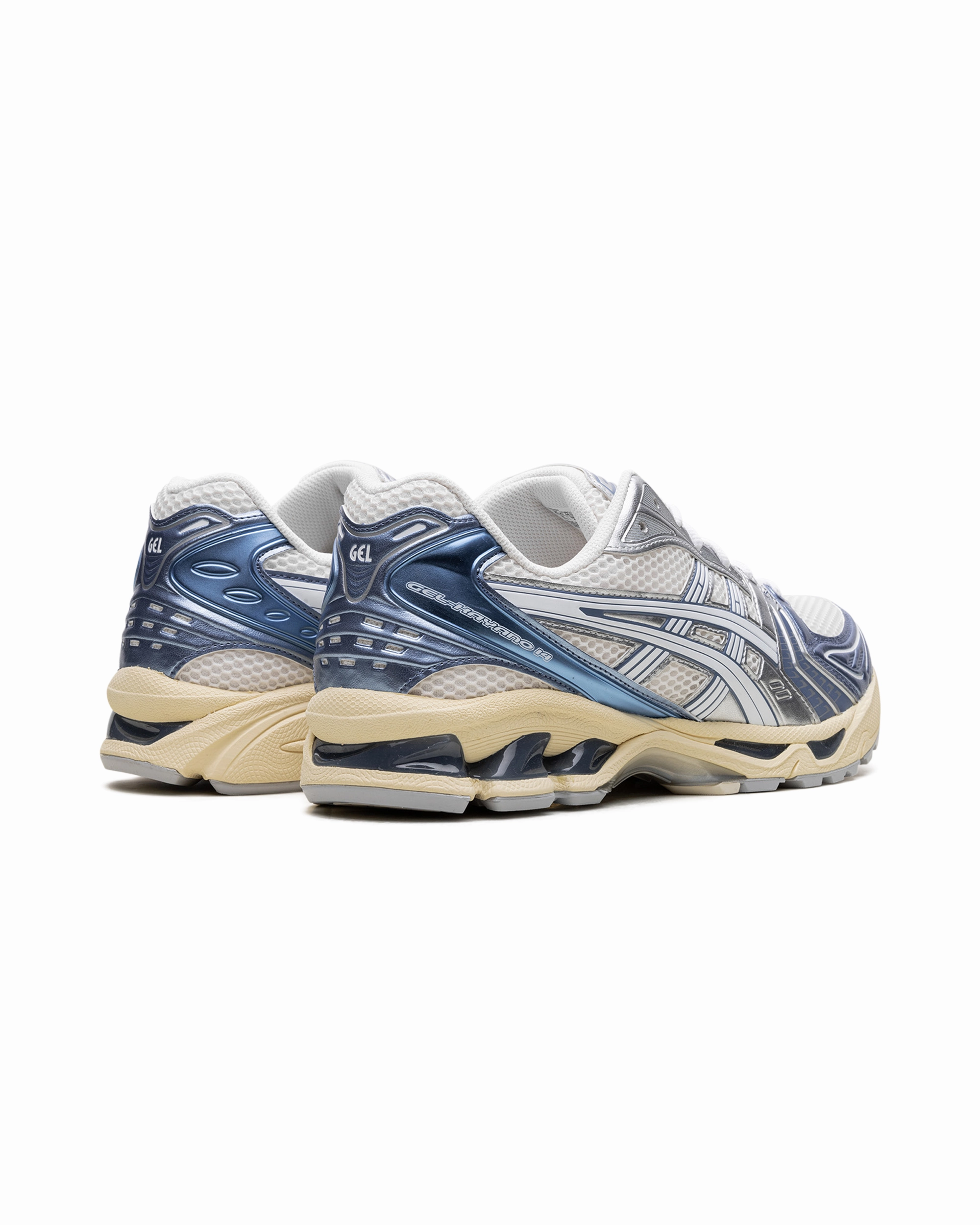 Asics Gel-contend 5 Road Running Shoes ASICS Gel-Kayano 14 Cream Metallic Blue