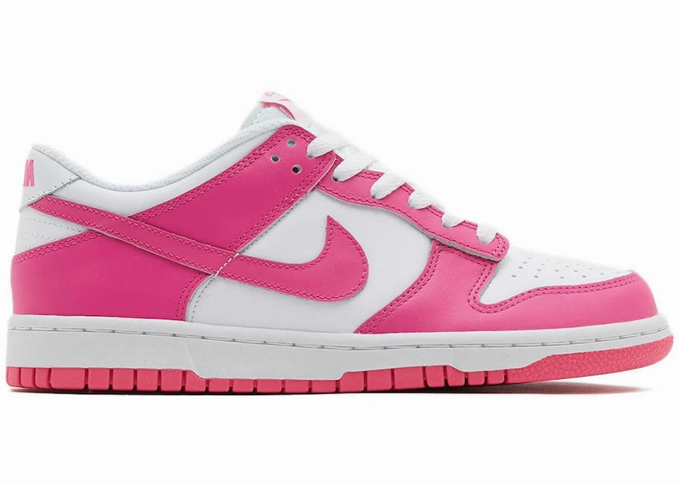 Nike Dunk Low Laser Fuchsia (PS) Silver Womens Nike Shoes