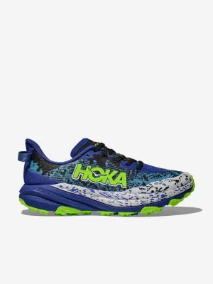 HOKA Kids Speedgoat 6 Trainers in Blue Best Shoes For Being On Feet All Day