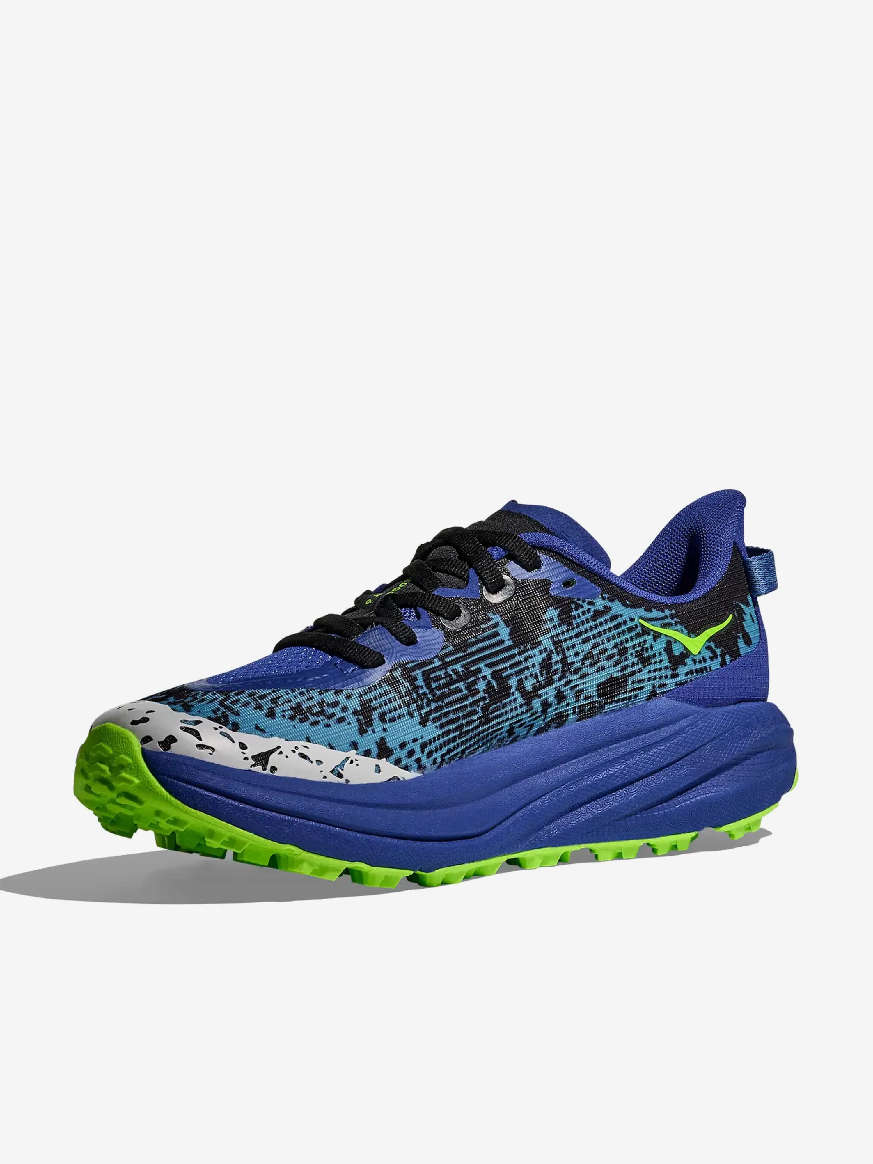 Warranty On Shoes HOKA Kids Speedgoat 6 Trainers in Blue