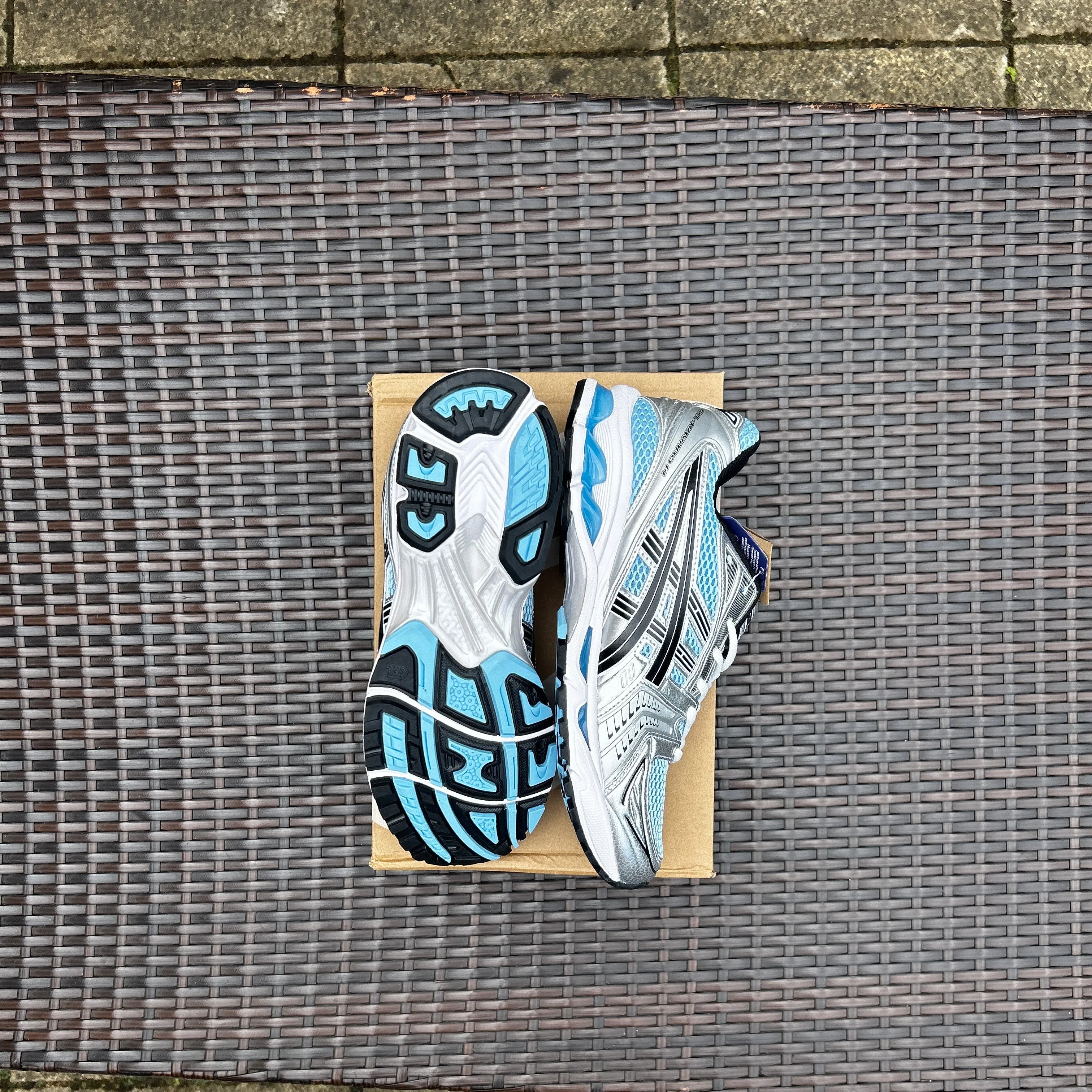 Asics Tennis Shoes Dubai ASICS Gel Kayano 14 "Arctic Sky Pure Silver"