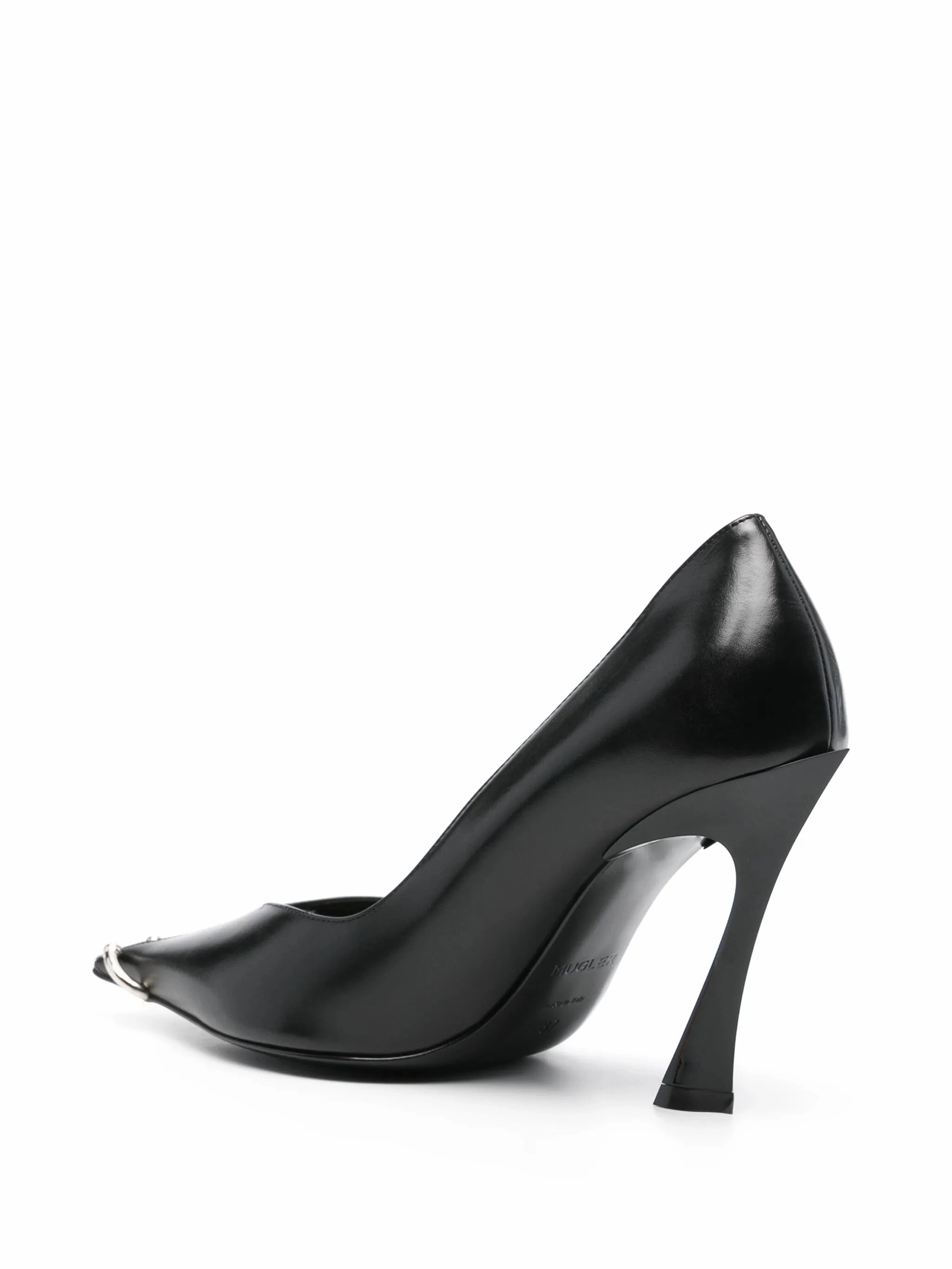 Shorts With High Heels 95mm piercing-detail pumps