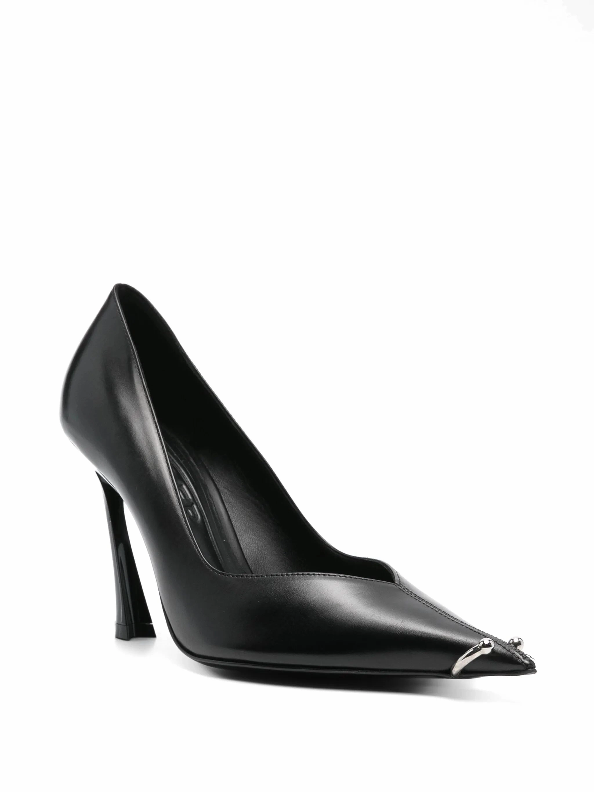 95mm piercing-detail pumps High Heel Shoe Chair With Storage