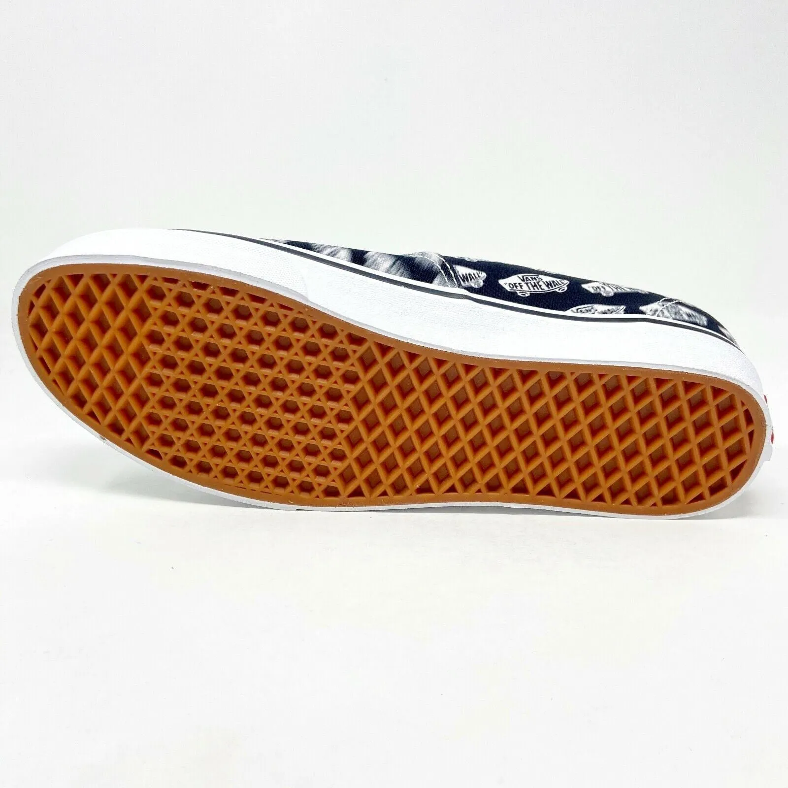 Vans Authentic (Blue Boards) Black True White Faded Logos Mens Casual Shoes The Most Comfortable Casual Shoes