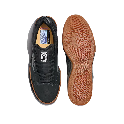 Vans Shoes Ave 2.0 Black Gum Mid Skate Shoe
