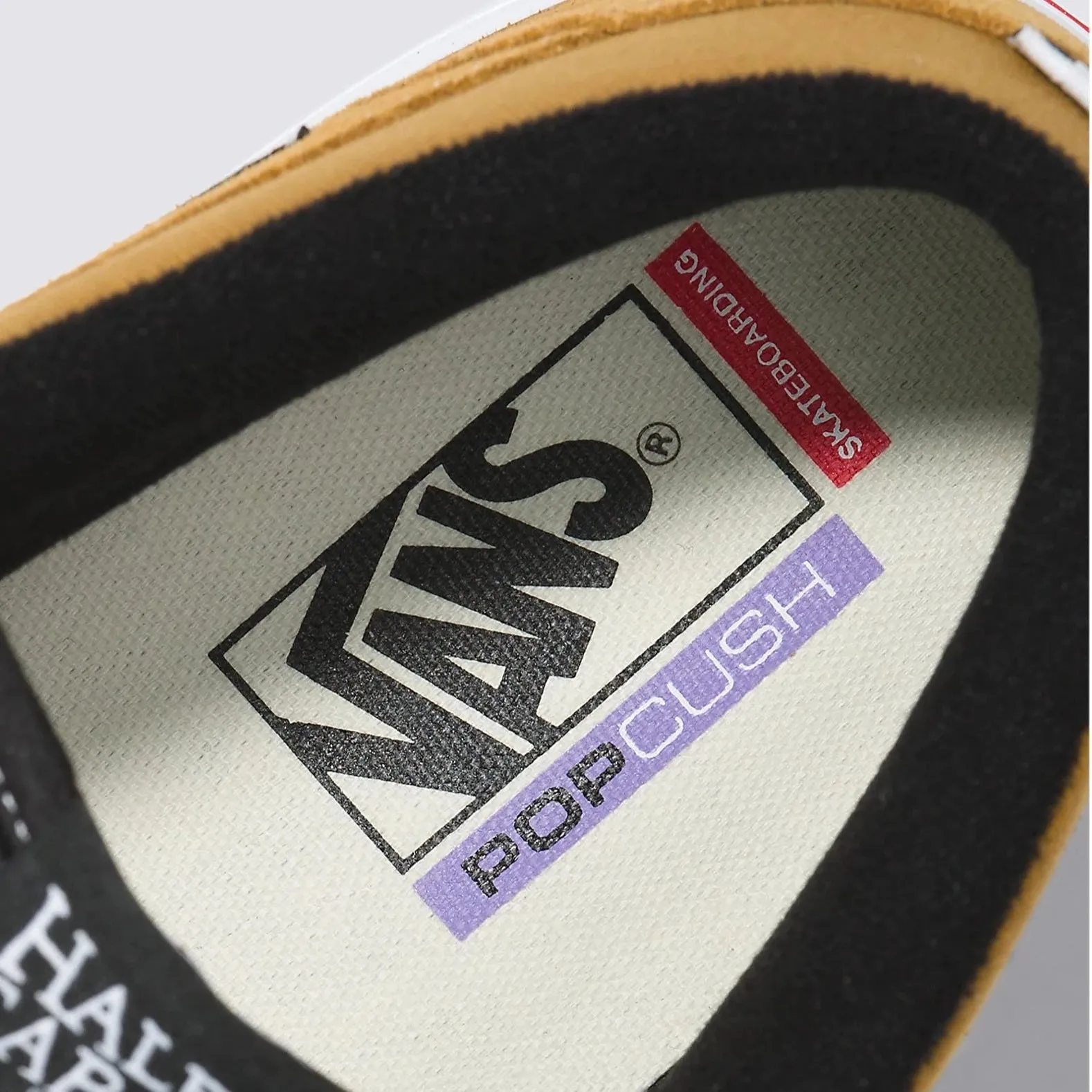 VANS SKATE HALF CAB GOLD Skate Shoes On Sale Free Shipping