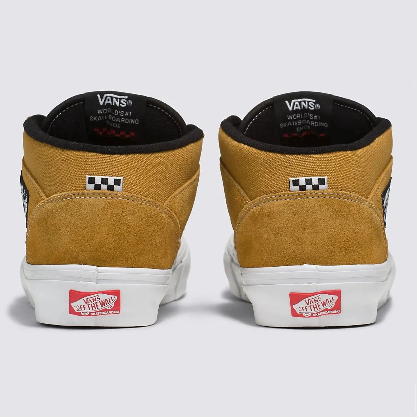 VANS SKATE HALF CAB GOLD Duct Tape Skate Shoes