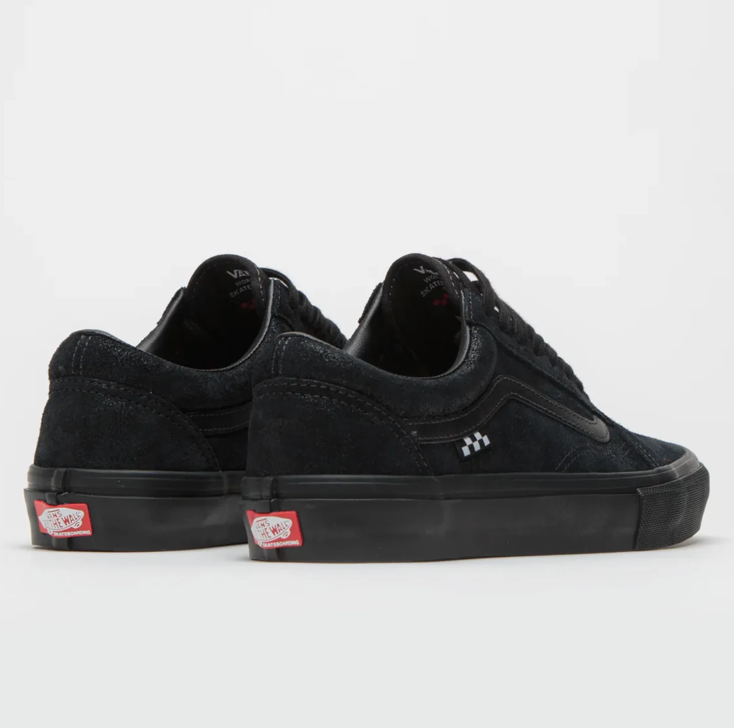 Chunky Skate Shoes 90s Vans Skate Old Skool (Metallic Black/Smoke)