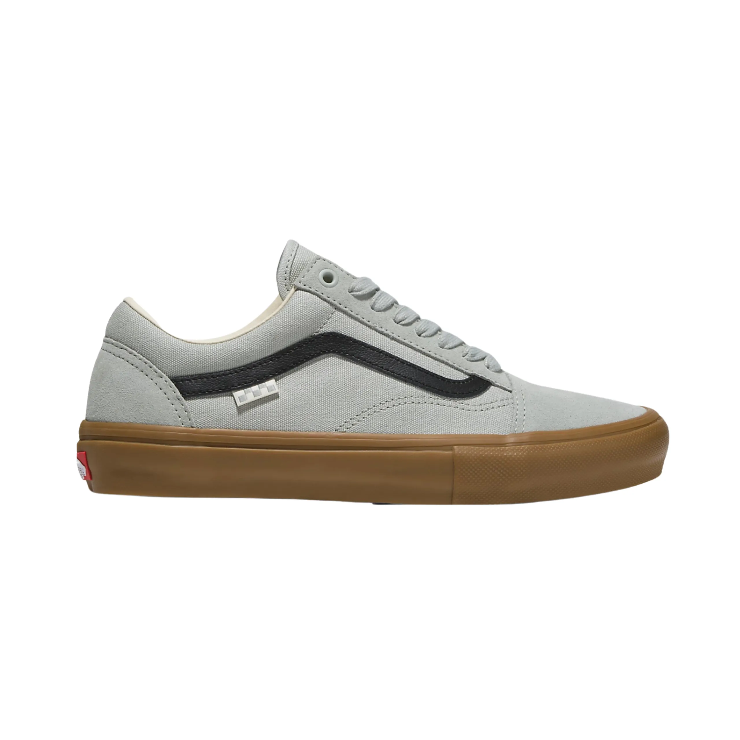 Fms Skate Shoes Vans Skate Old Skool Shoes - Grey / Gum