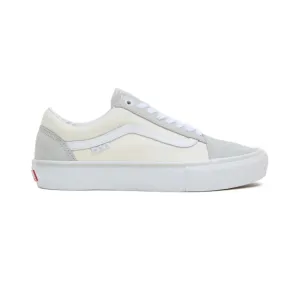 Style  Skate Vans Skate Old Skool Shoes - Light Grey / White